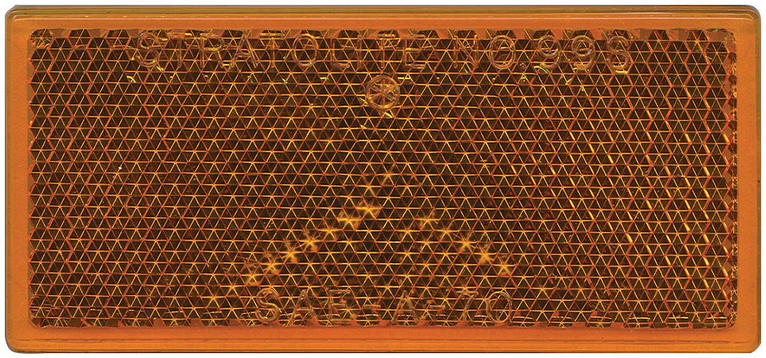 Peterson Mfg. Reflector (V483a) – Length (In): 3-1/8 Inch
