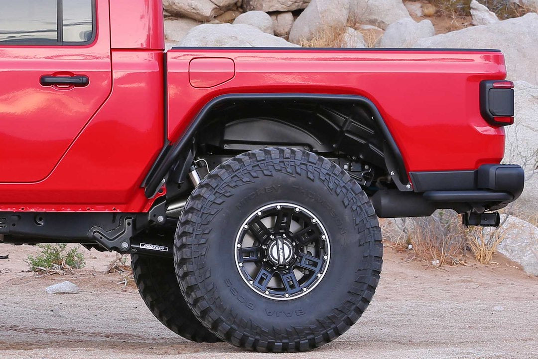 Fabtech FTS24248 Jeep Gladiator Rear Steel Fender Flares