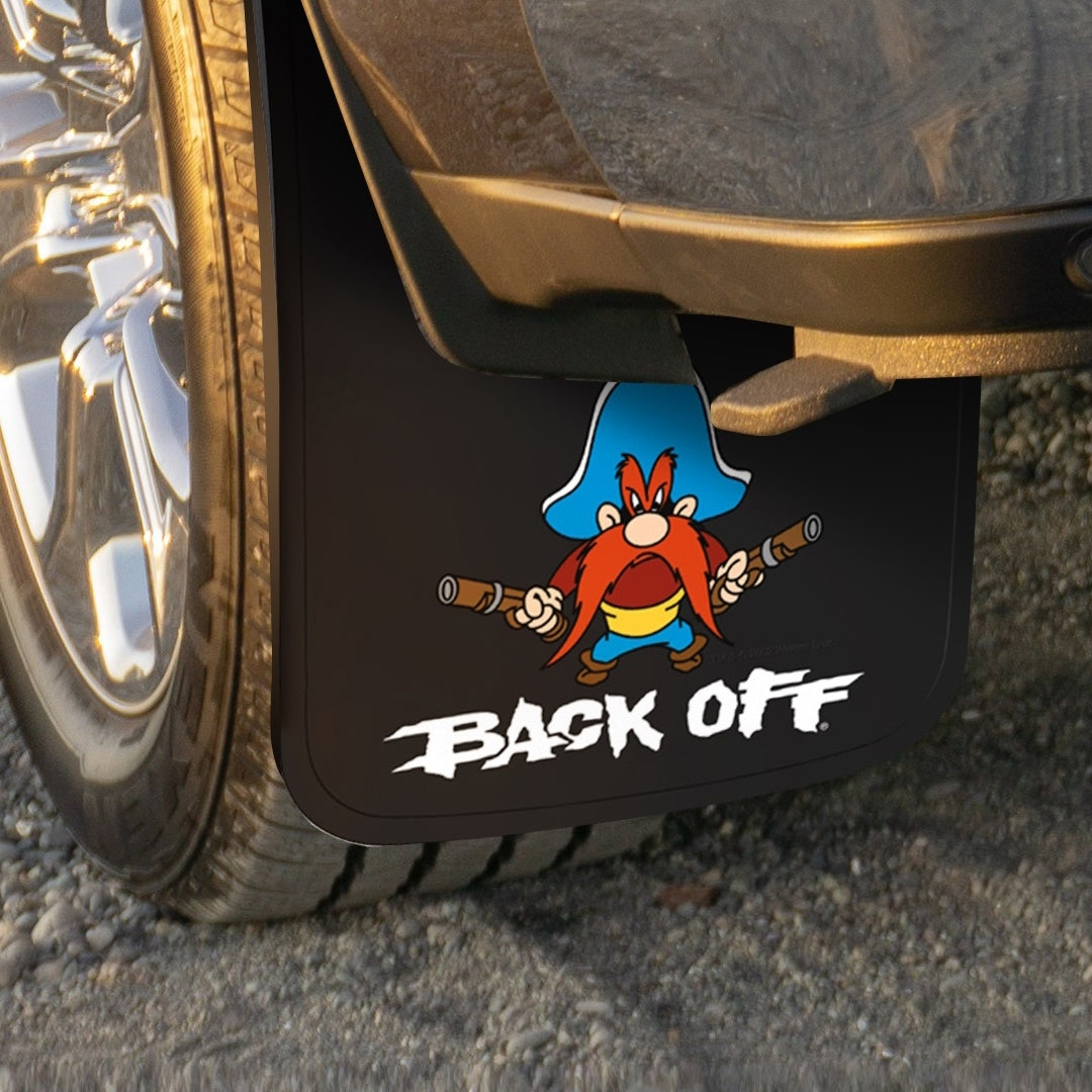 Plasticolor 000502C01 Yosemite Sam Mud Flaps, Set of 2