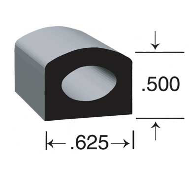 Clean Seal 1723h2-50 Multi Purpose Weather Stripping - image 1