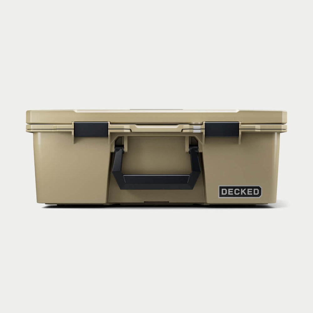 Decked A0020-HRAK-TAN Halfrack 32 Tan Portable Organizer