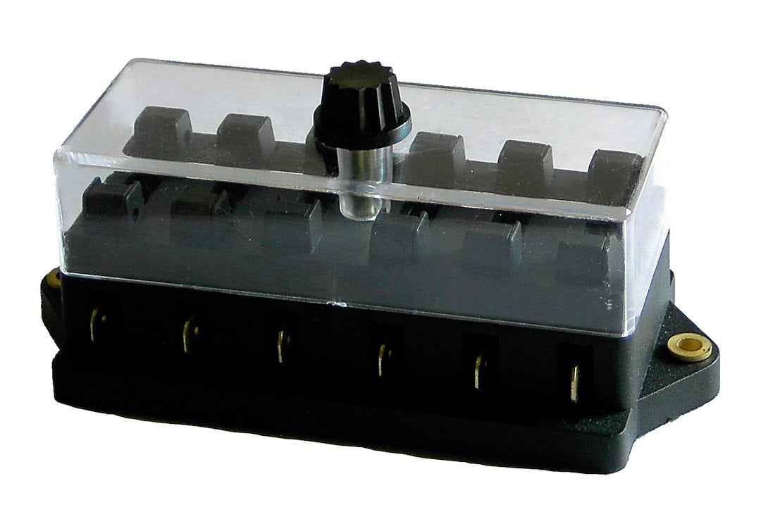WirthCo 30111 6-Way ATO/ ATC Fuse Block - 12V