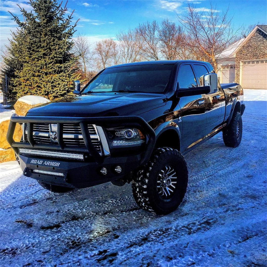 Road Armor 408R2B-NW Stealth Titan II Front Bumper