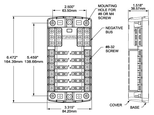 Blue Sea 5031-Bss Fuse Block - image 2