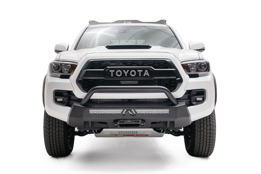 Fab Fours TT16-N3652-1 Hidden Winch Steel Bumper