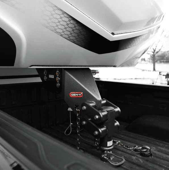 Gen-Y Hitch GH-8056AL Round Gooseneck Coupler - 25,000 lb