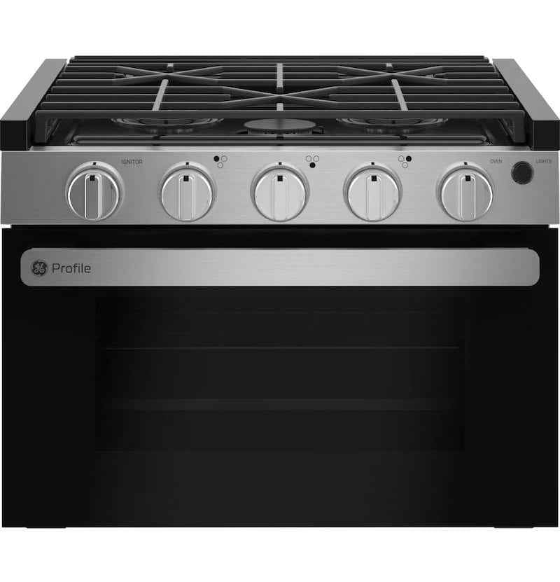 GE Profile 3-Burner Drop-In Propane Cooktop – 12V Spark Ignition PLD617RTSS