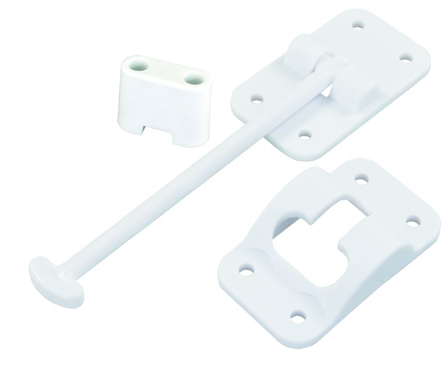 JR Products Existing Door Holder Plastic T-style (10444B)