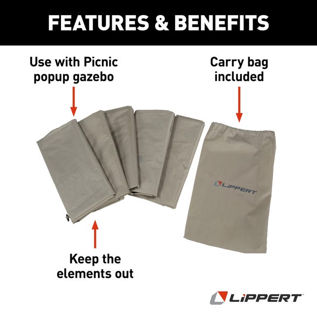 Lippert Components 2022114837 Portable Canopy Panel - image 2