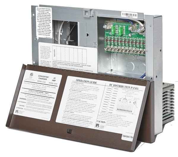 Parallax 8355 Power Converter – 120V AC to 13.2-14V DC, 55A, Built-In Charger