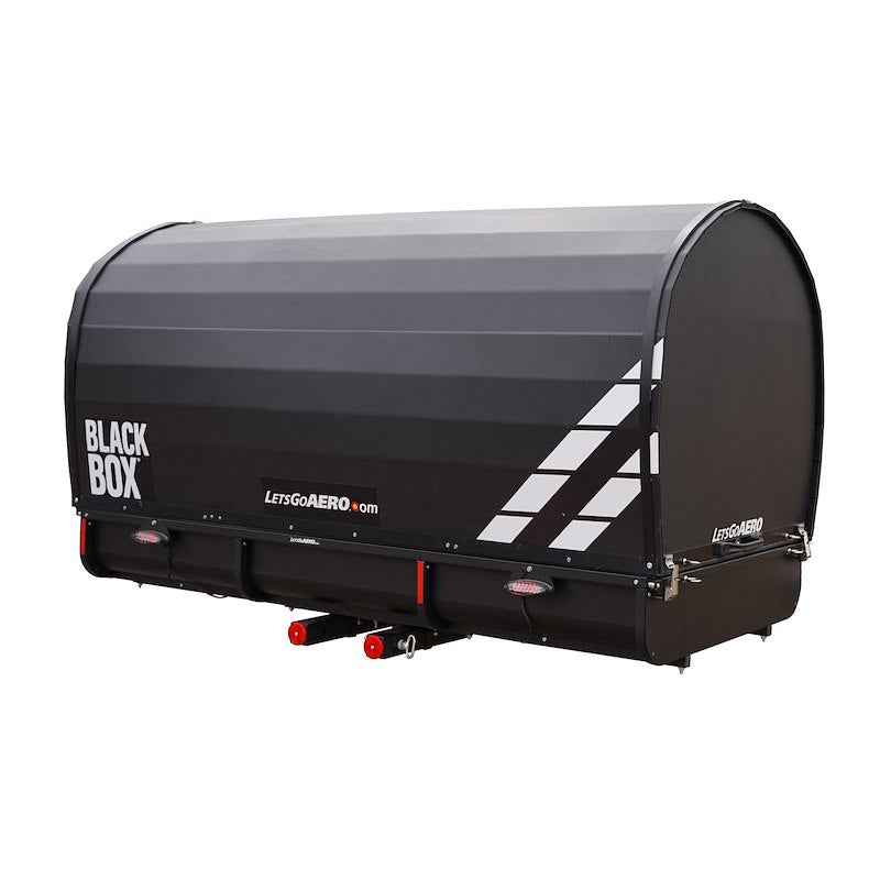 Lets Go Aero H02196 BlackBox PRO Hitch Cargo Carrier with Enclosed Storage