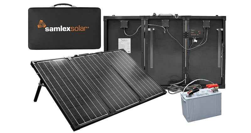 Samlex 135W Portable Solar Kit MSK-135 – Foldable Panels MSK-135