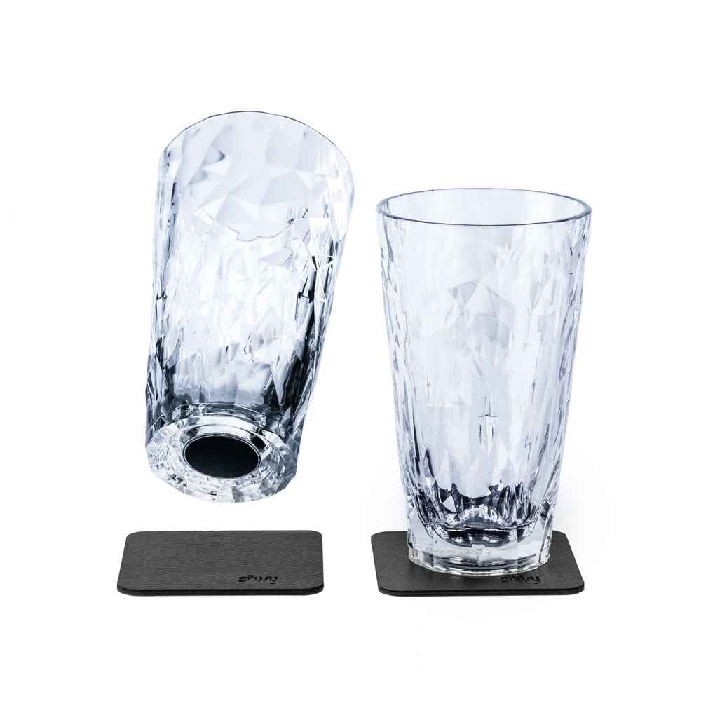 Silwy Magnetic KO-LD-C-2 Juice Glass Set - 10 oz
