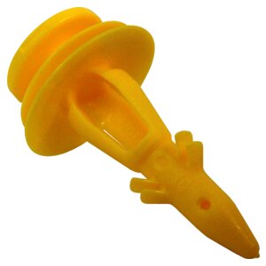 Crown Automotive 6502991 Yellow 17.7-mm-Head Push-Pin Retainer - image 3