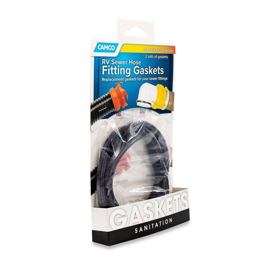 Camco Sewer Hose Connector Gasket (39834) – Material: Rubber