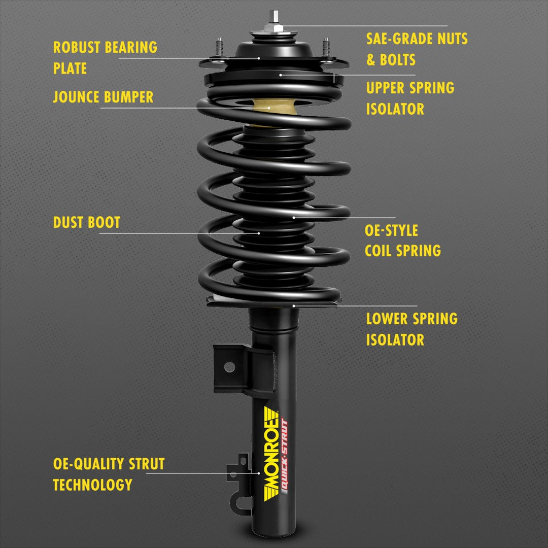 Monroe 239112 Quick-Strut Nitrogen-Charged Assembly