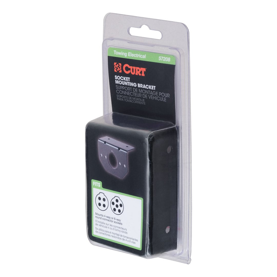CURT Trailer Wiring Connector Mounting Bracket (57208)