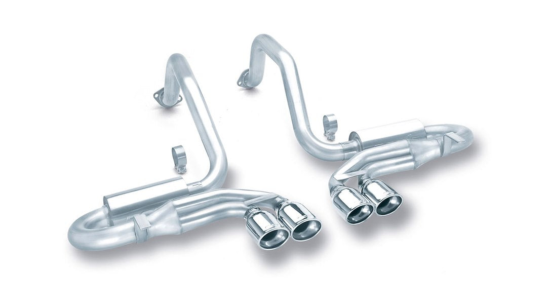 Borla S-Type Classic Cat Back System Dual Quad Exhaust System Kit 140039 - image 1