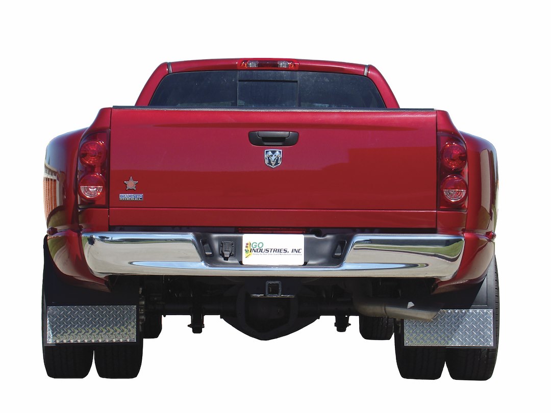 Go Industries D70764SET Diamond Tread Mud Flaps, Pair