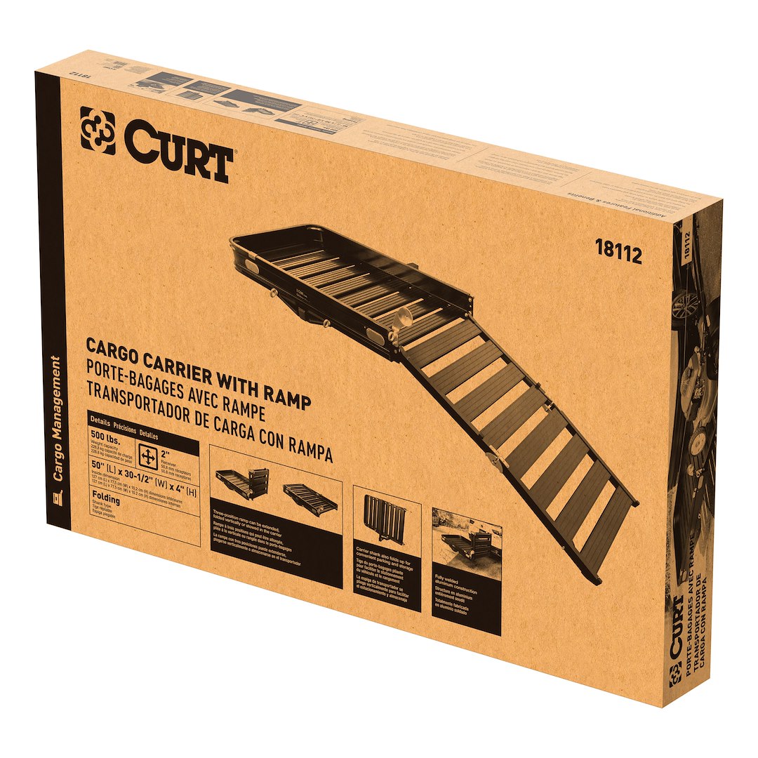 Curt 18112 Trailer Hitch Cargo Carrier - image 8