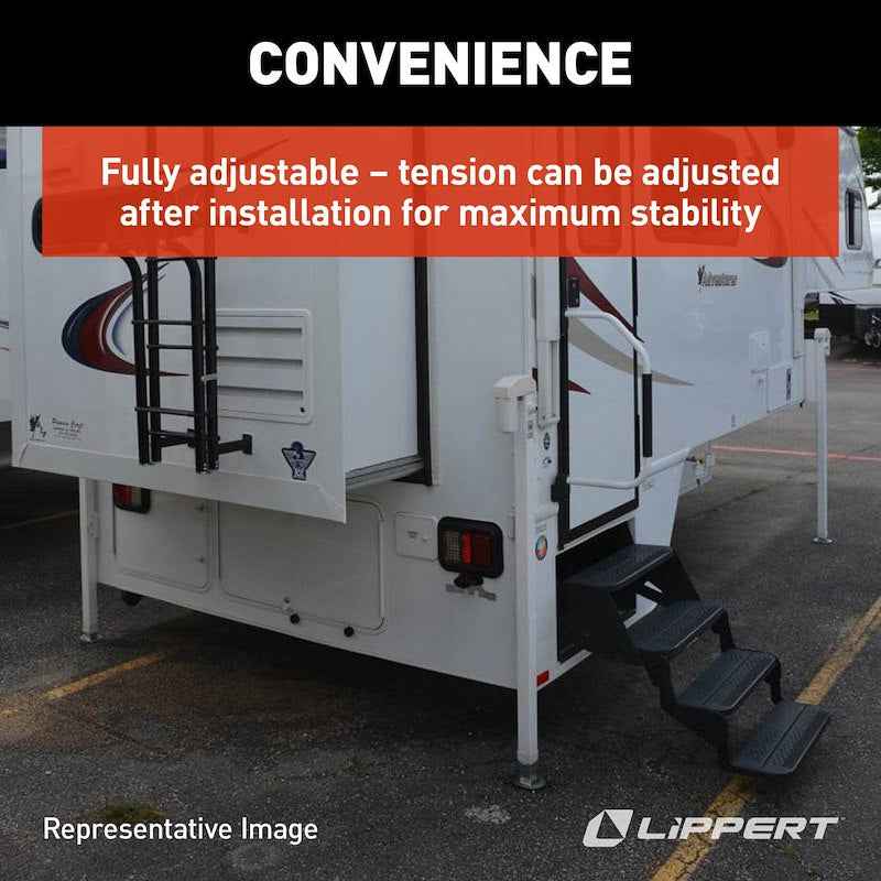Happijac 182901 Turnbuckle – Stainless Steel Front Camper Tie Down
