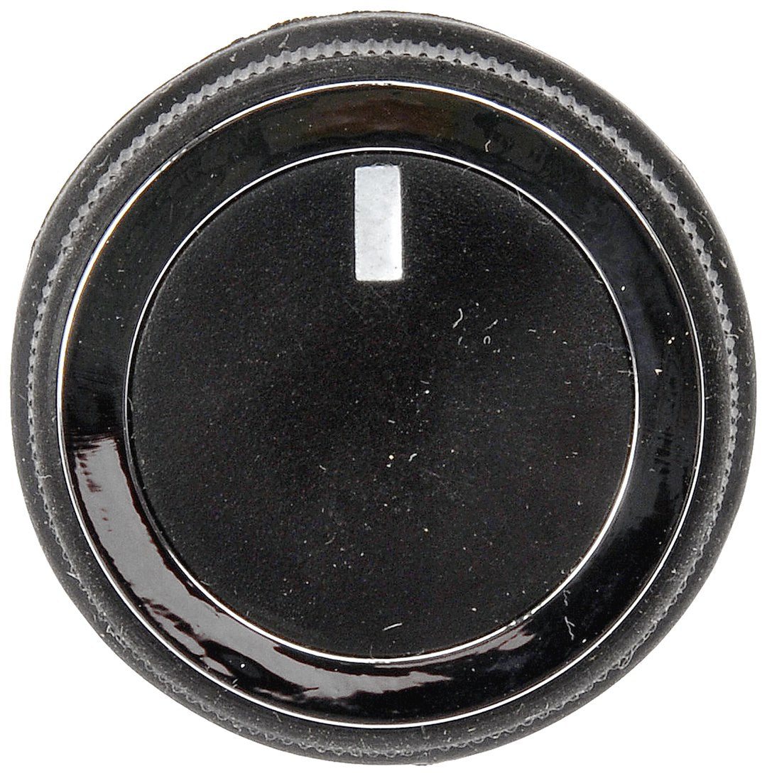 Dorman 76852 Matte Black HVAC Control Knob - image 1