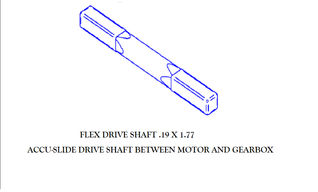 BAL RV Slide Out Drive Shaft (854769)