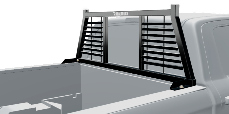 BackRack Steel Louvered Headache Rack 148LV - image 2