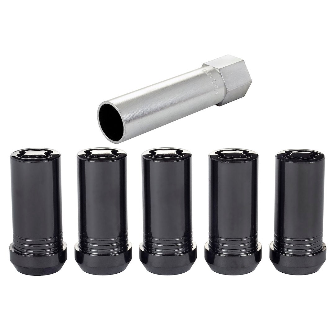 McGard 25540BK 1.6-Inch Tuner Wheel Lock Set