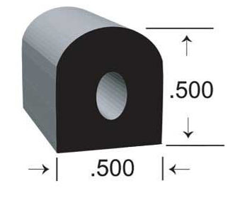 Clean Seal 104h3-50 Multi Purpose Weather Stripping - image 1