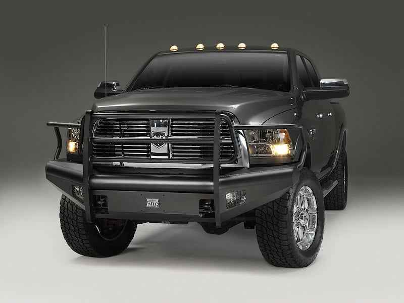 Fab Fours Black Steel Elite Front Bumper – DR10-Q2960-1