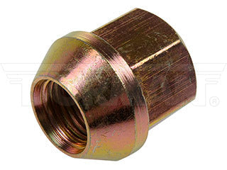 Dorman 611-163.1 AutoGrade 1/2-20 Yellow Open Lug Nut - image 1