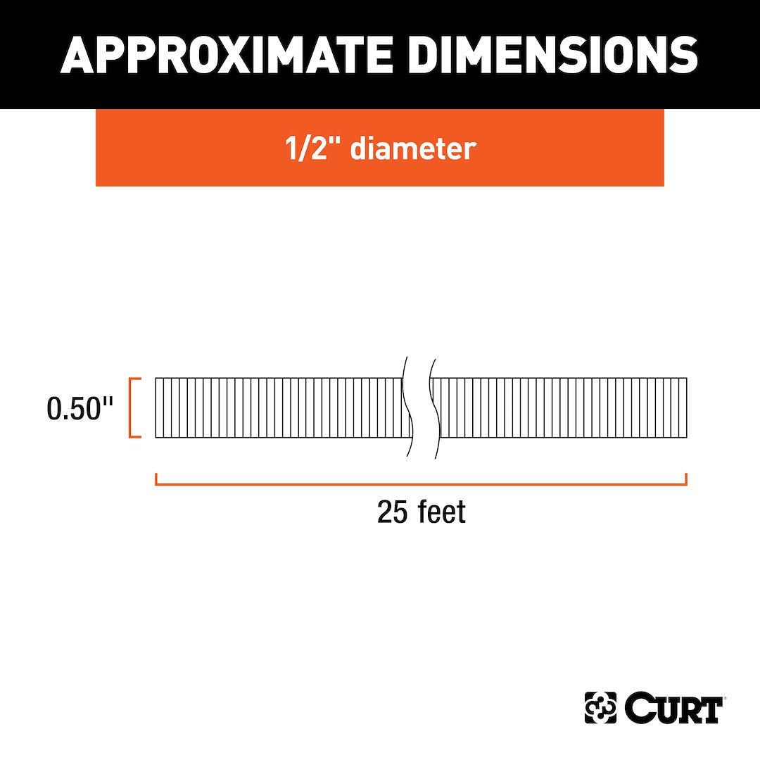 CURT Wire Loom (59827) – Length: 25 Feet