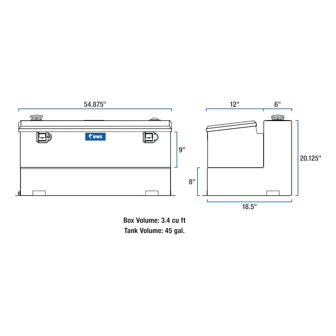 Uws Tt-45-Combo Liquid Transfer Tank - image 15