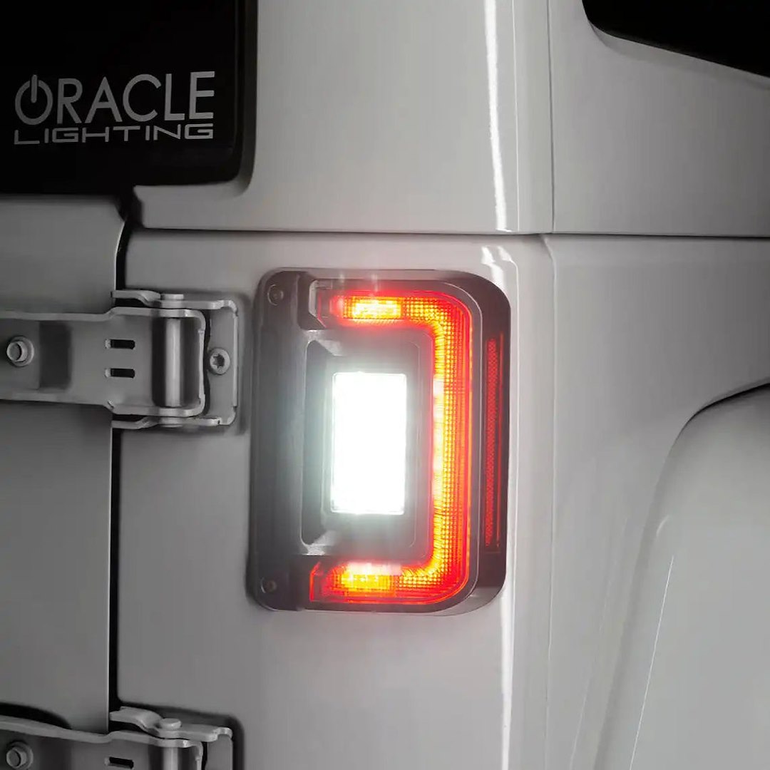 Oracle Lighting 5891-504-T V2 Flush LED Tail Lights for Jeep JK