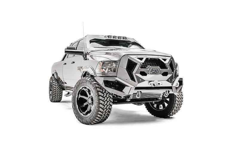 Fab Fours GR2900-1 Grumper Front Winch Bumper & Grille for 2016-2018 Ram 2500 & 3500
