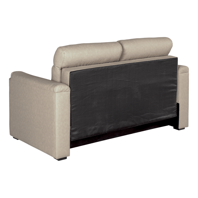 68" Tri-Fold RV Sofa – Altoona Beige – 2-Seater with Built-in Storage