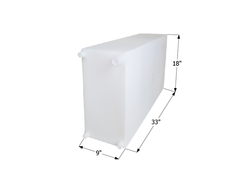 20 Gallon Fresh Water Tank 12719 – 33" W x 9" L x 18" H ICON