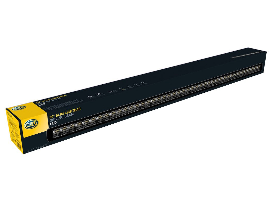 Hella 358176331 Black Magic 50-Inch Slim Light Bar