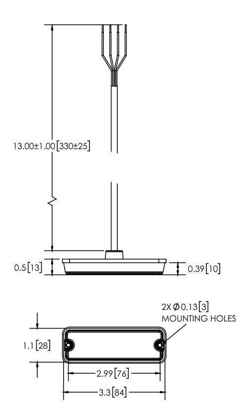 Ecco ED3511W Surface-Mount LED Warning Bar