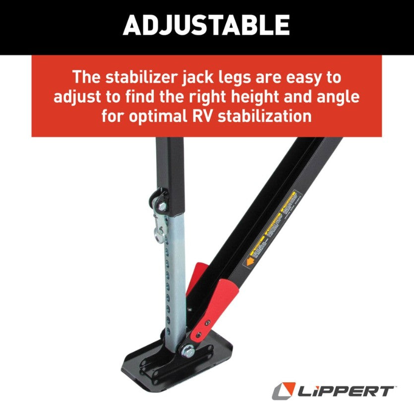 Lippert 2022016065 Trailer Stabilizer Jack Stand - image 3
