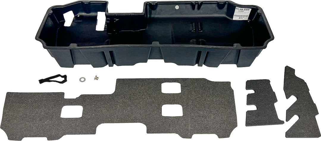 Du Ha 10401 Brown Heavy-Duty Under-Rear-Seat Storage - image 1