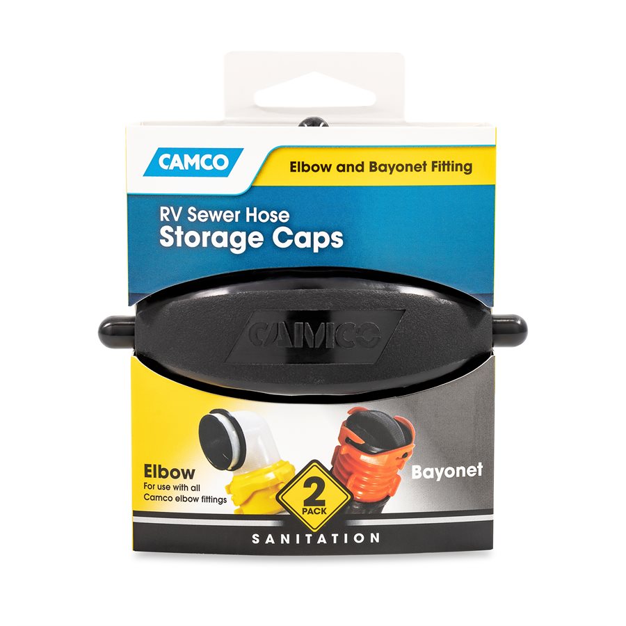 Camco Sewer Cap (39753) – Material: Plastic