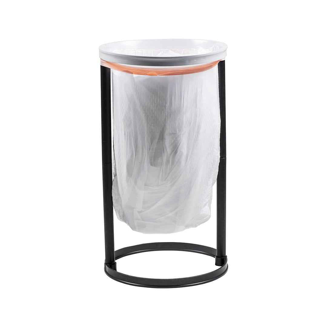Lippert 2022105716 Freestanding Trash Bag Holder - 13 gal, Black