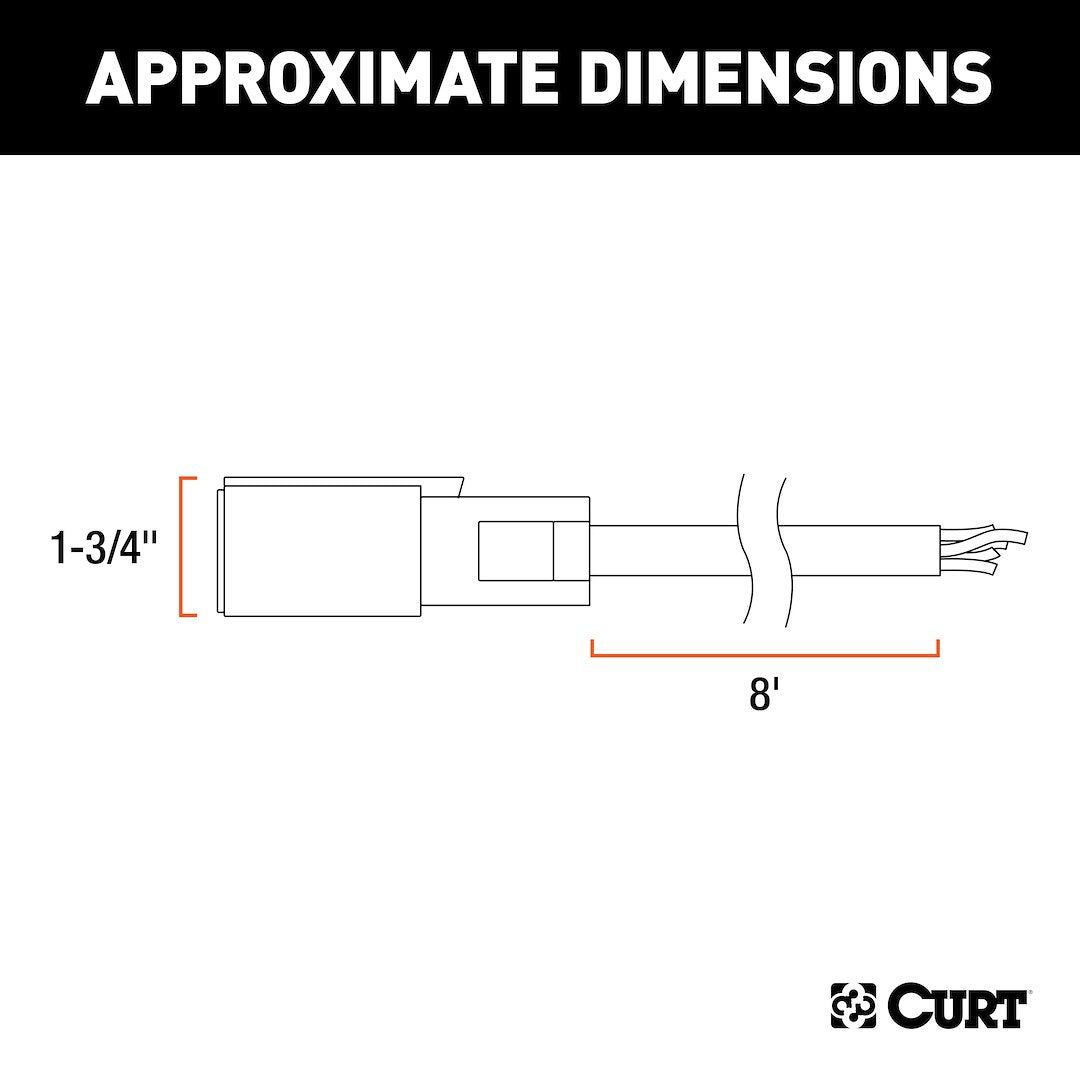 Curt 56602 Trailer Wiring Connector - image 4