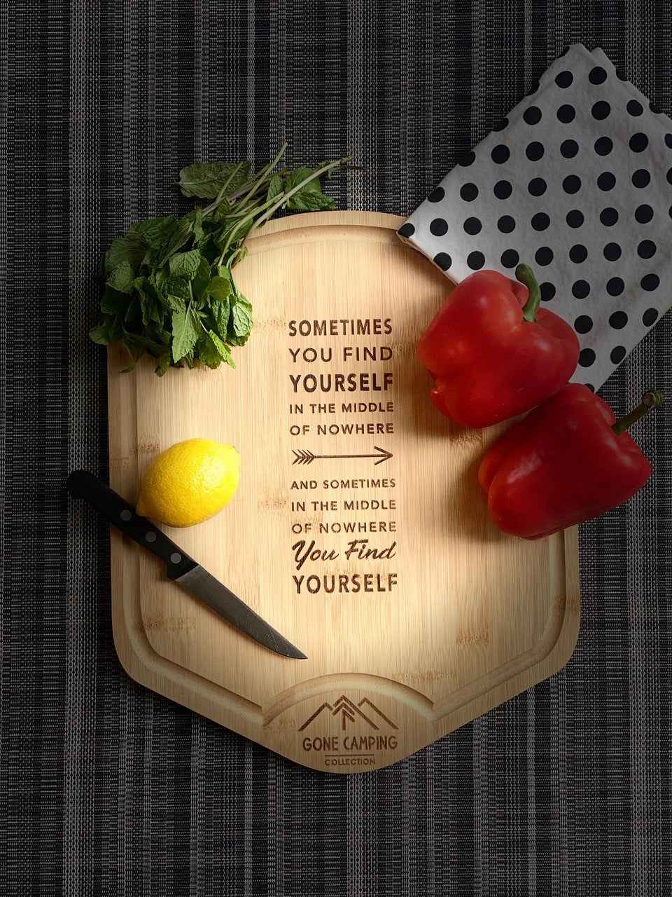 Trailersphere GCCBD05 Bamboo Cutting Board - 11-1/2 x 15 in