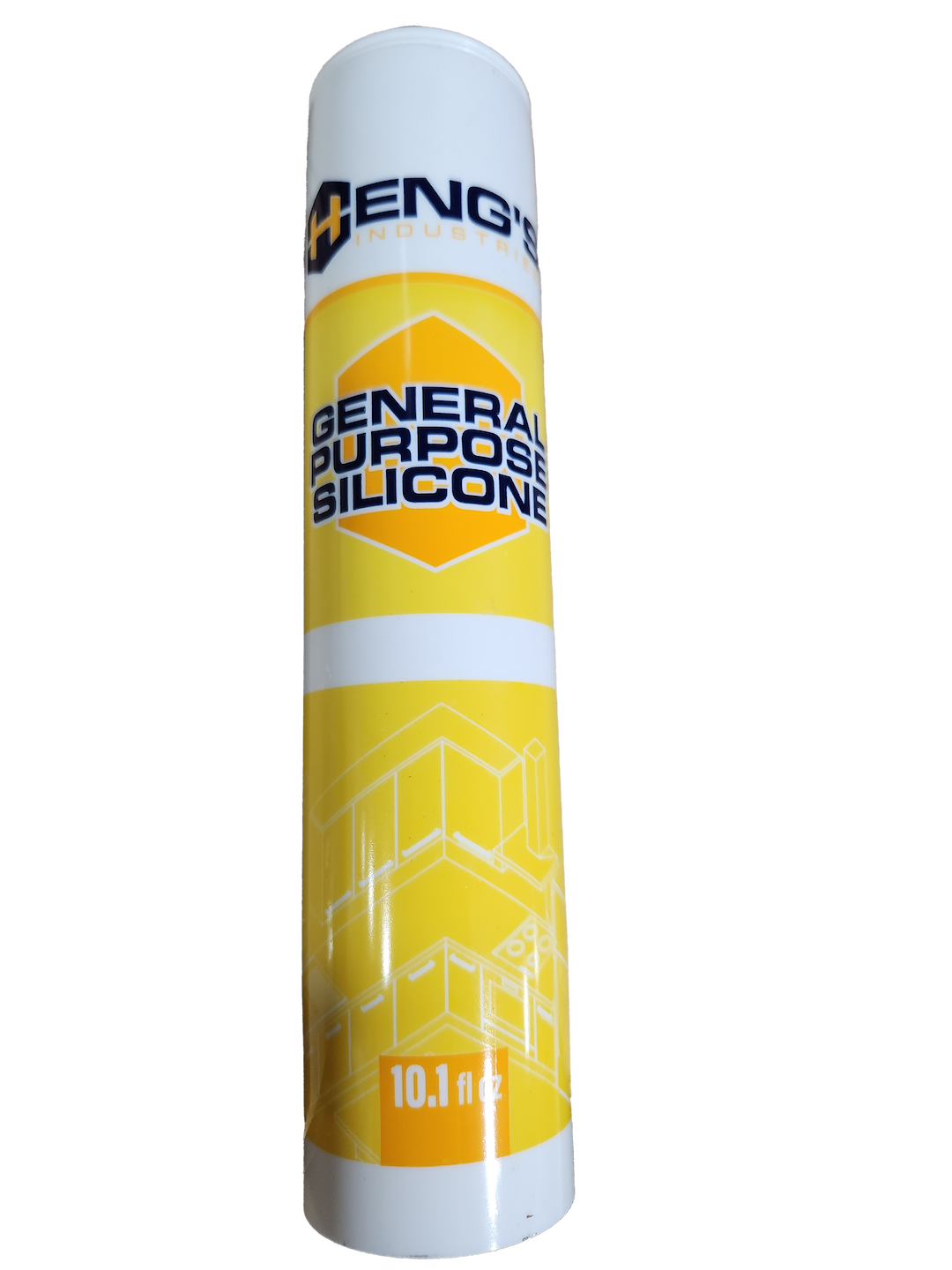 Heng's Industries 10 Ounce Clear Paste Caulk Sealant (9300C)