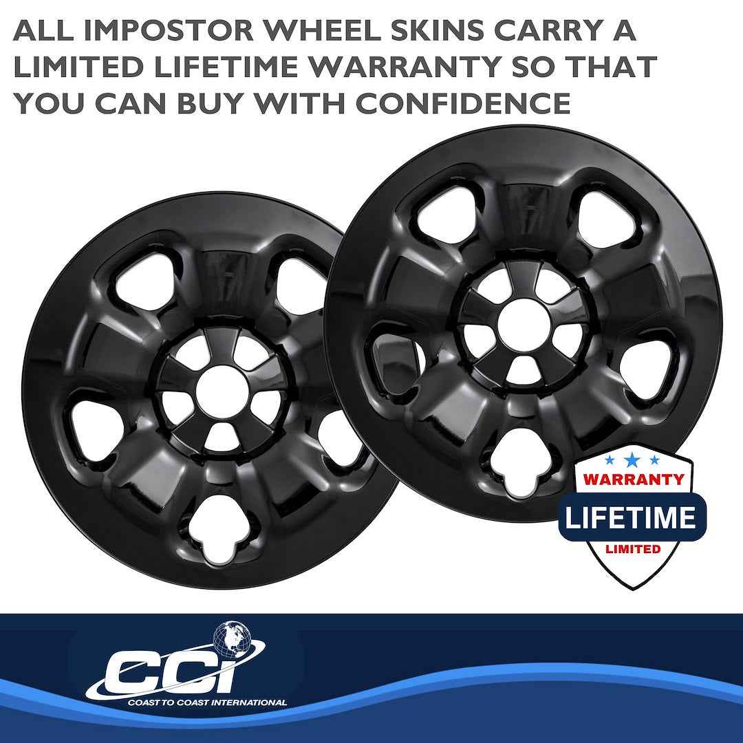 Coast To Coast IMP91BLK 17-Inch Black Cherokee Wheel Skins
