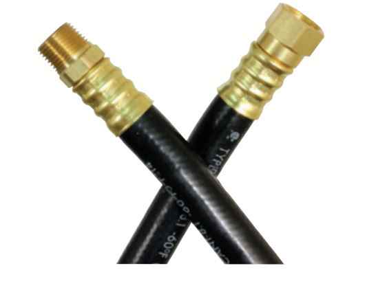JR Products 07-31645 Propane Hose - 24 in, 3/8 in Diameter