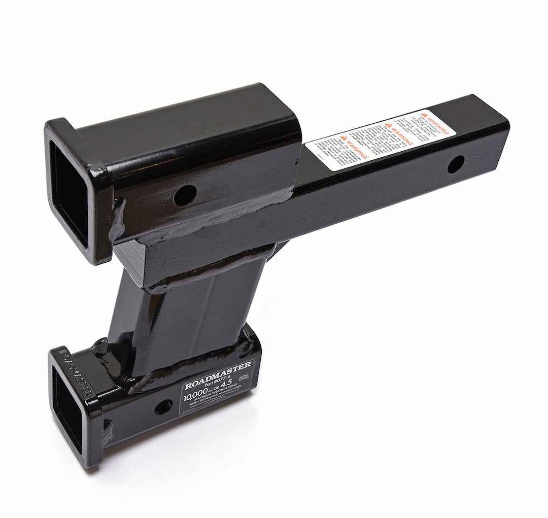 Roadmaster 077-6 Trailer Hitch Receiver Tube Adapter - Silver